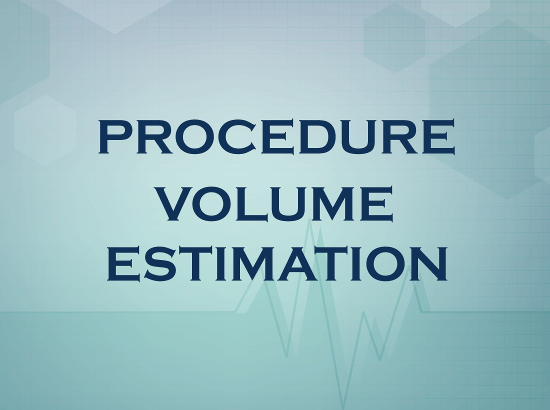 Procedure-Volume-Estimation